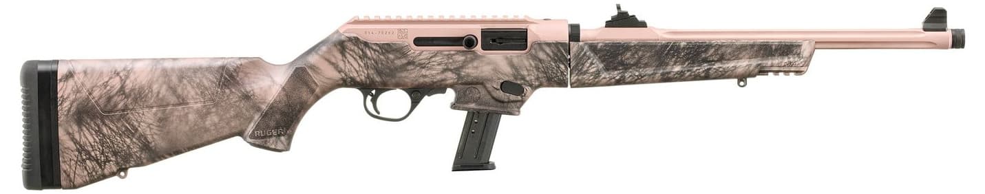 Ruger PC Carbine Ambidextrous controls / reversible charging-handle limited-availability Model 19142; right-side ejection not treated as true-left