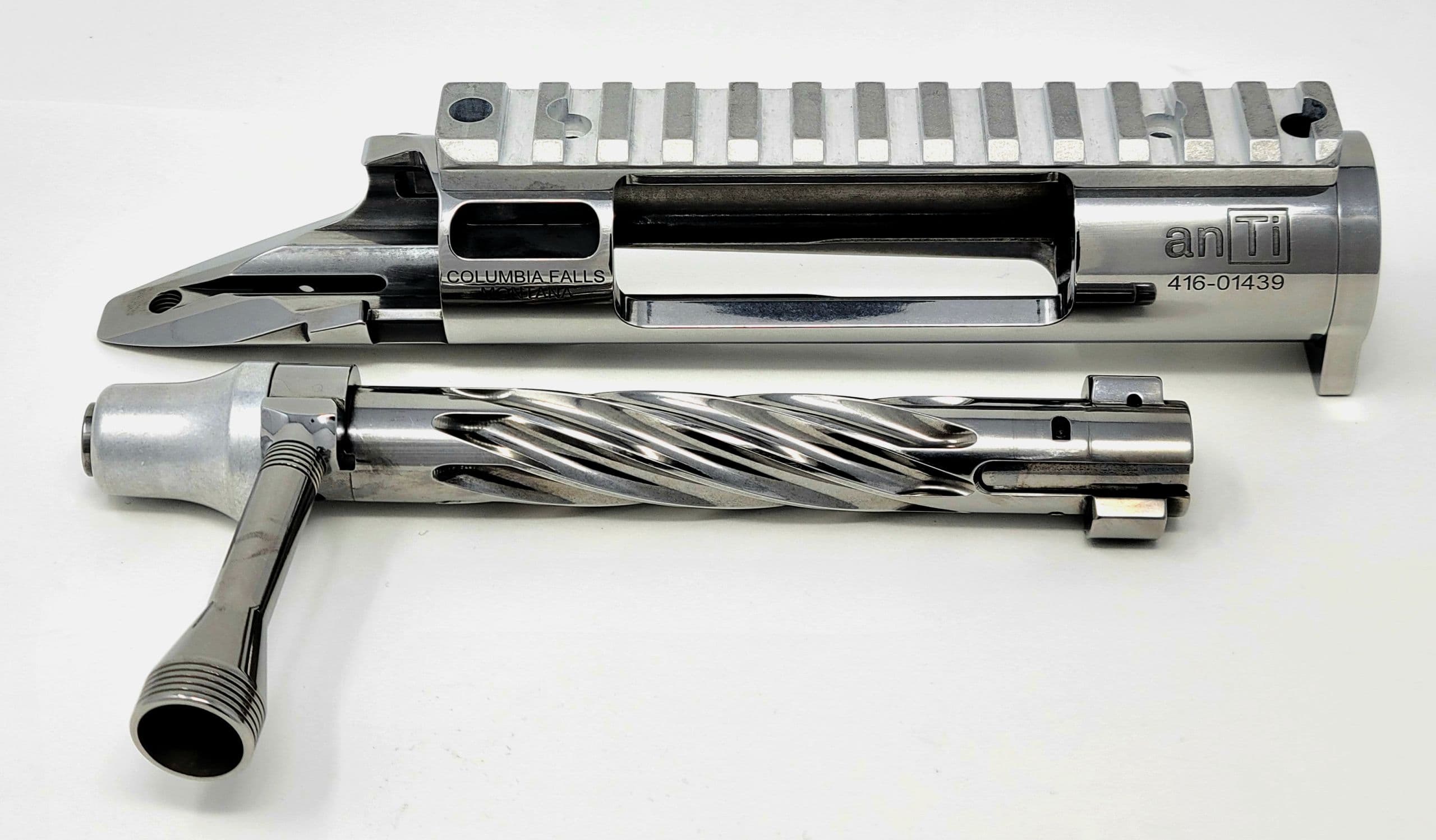Defiance Machine Ti X rifle action