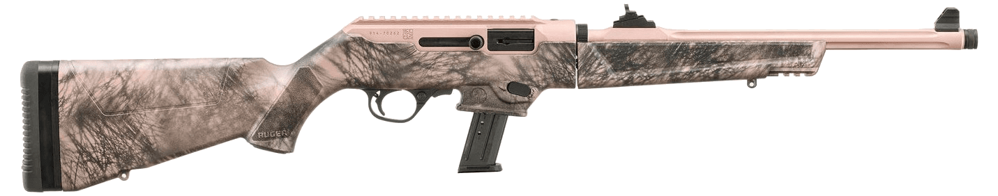 Ruger PC Carbine Ambidextrous controls / reversible charging-handle limited-availability; right-side ejection not treated as true-left · 9mm Luger