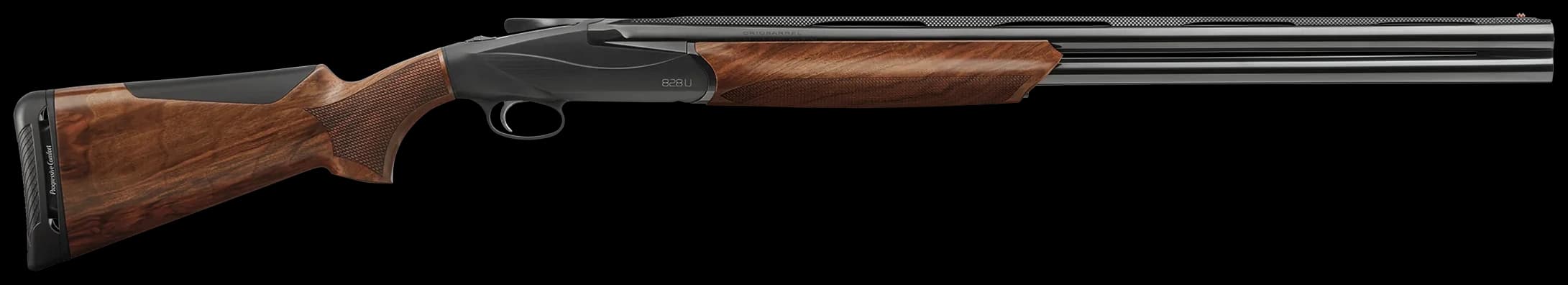 Benelli 828 U over-and-under shotgun family in side profile