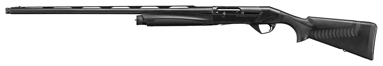Benelli Super Black Eagle 3 model 10371 left-hand shotgun in side profile