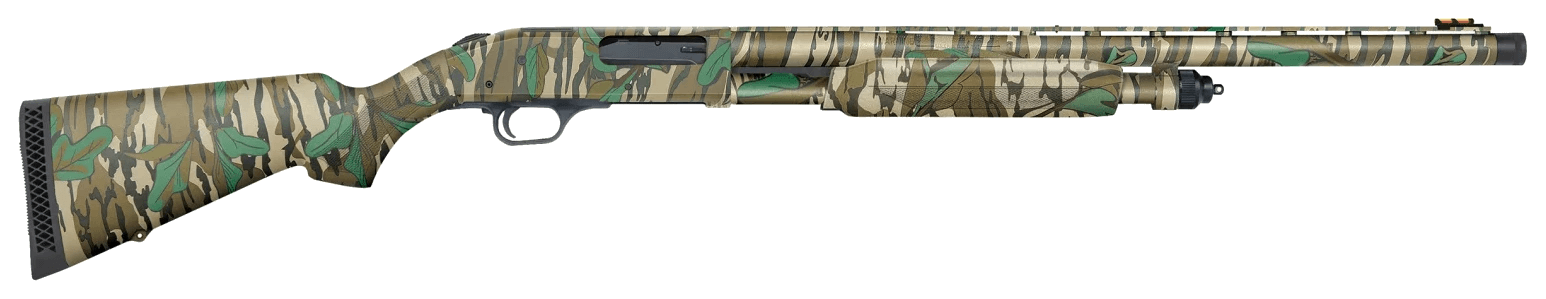 Mossberg 835 Ulti-Mag Turkey pump shotgun in side profile